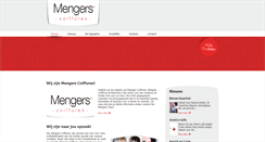 Desktop Screenshot of mengerscoiffures.nl